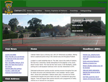 Tablet Screenshot of oakhamltc.org.uk